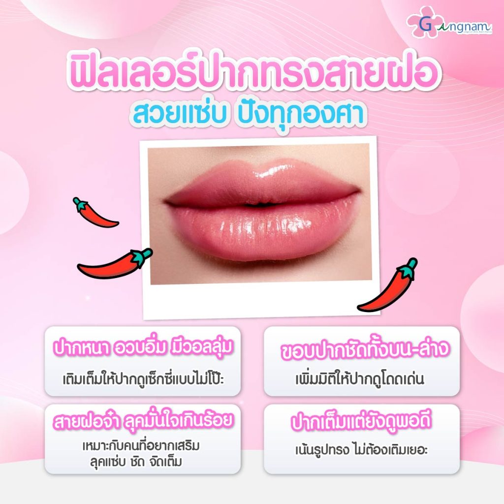 ฟิลเลอร์ปากทรงสายฝอ