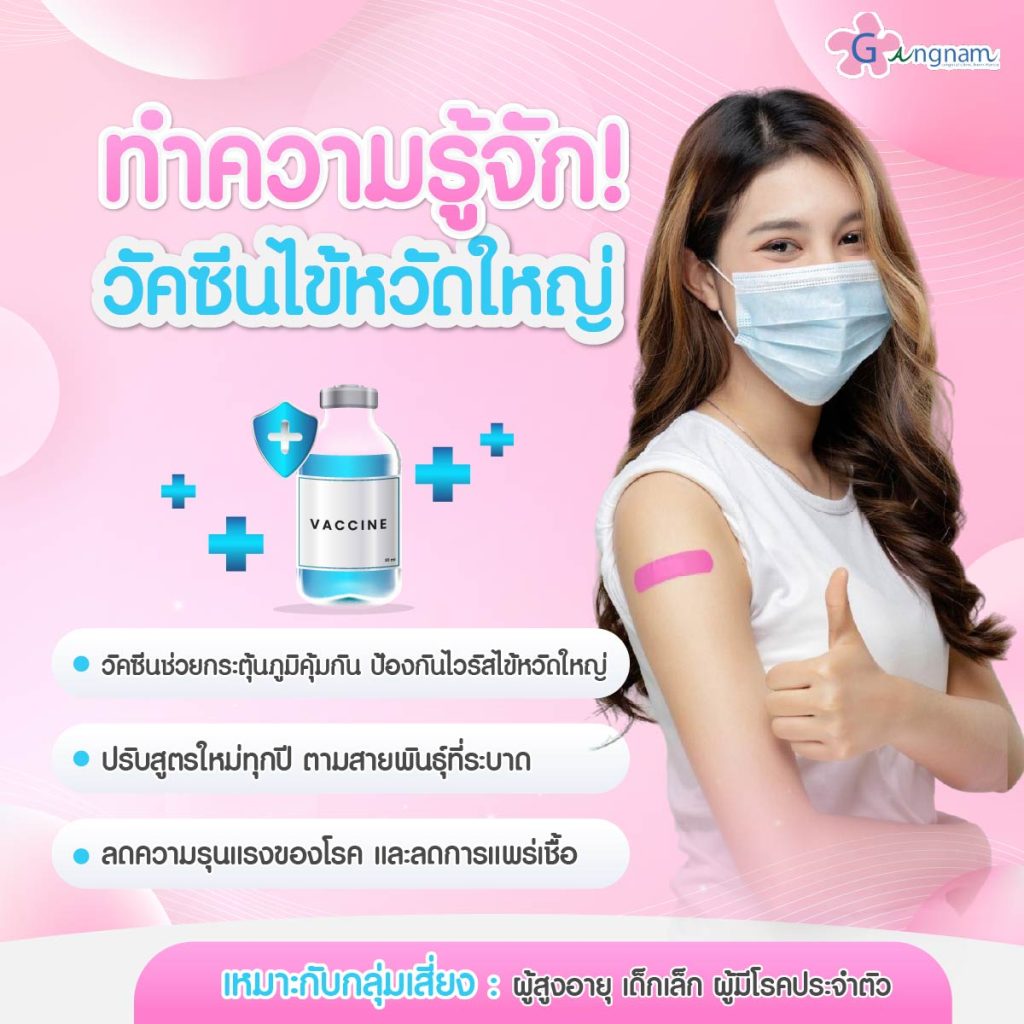 วัคซีนไข้หวัดใหญ่ คือ