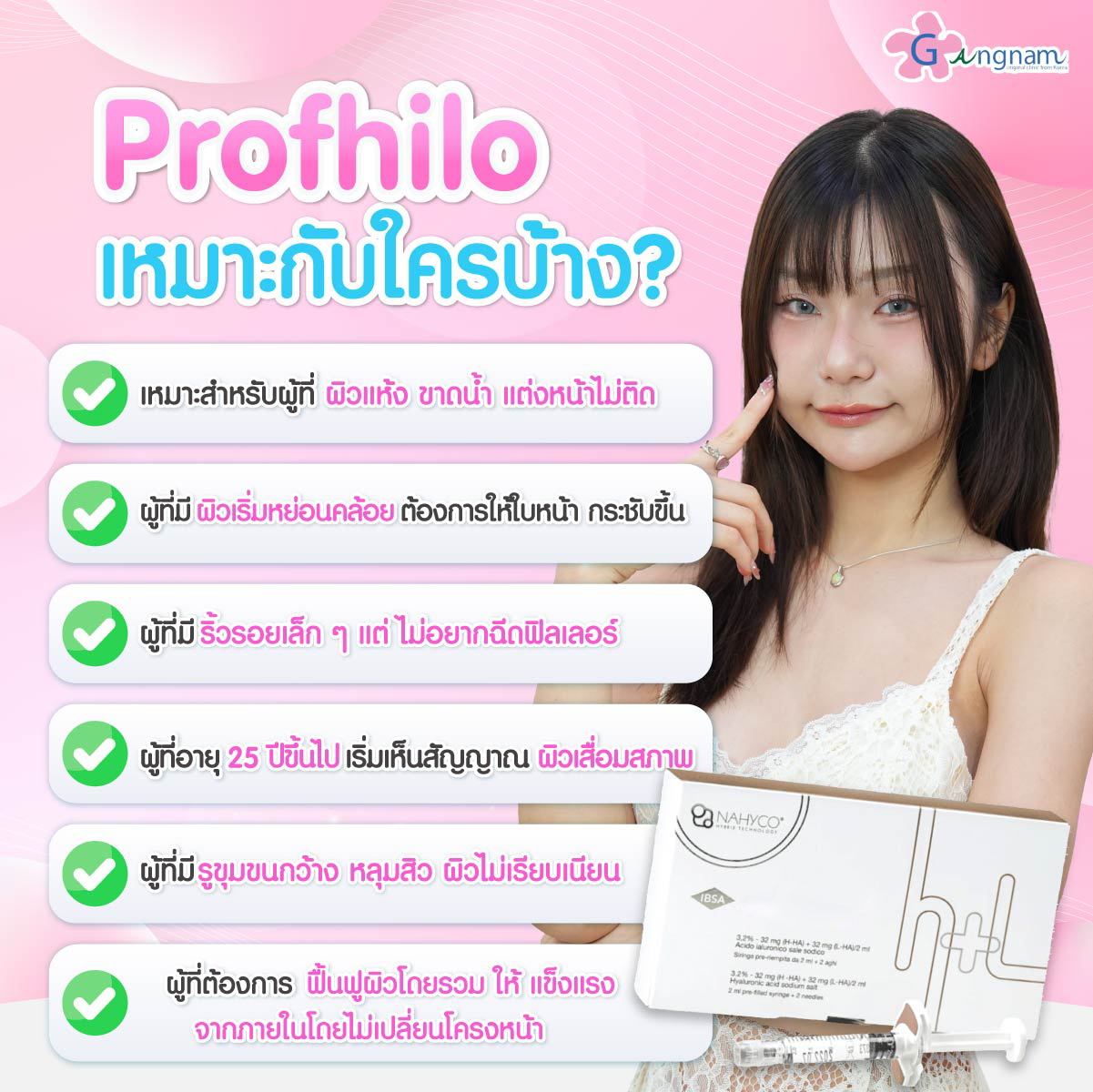 ผู้ที่เหมาะกับการProfhilo